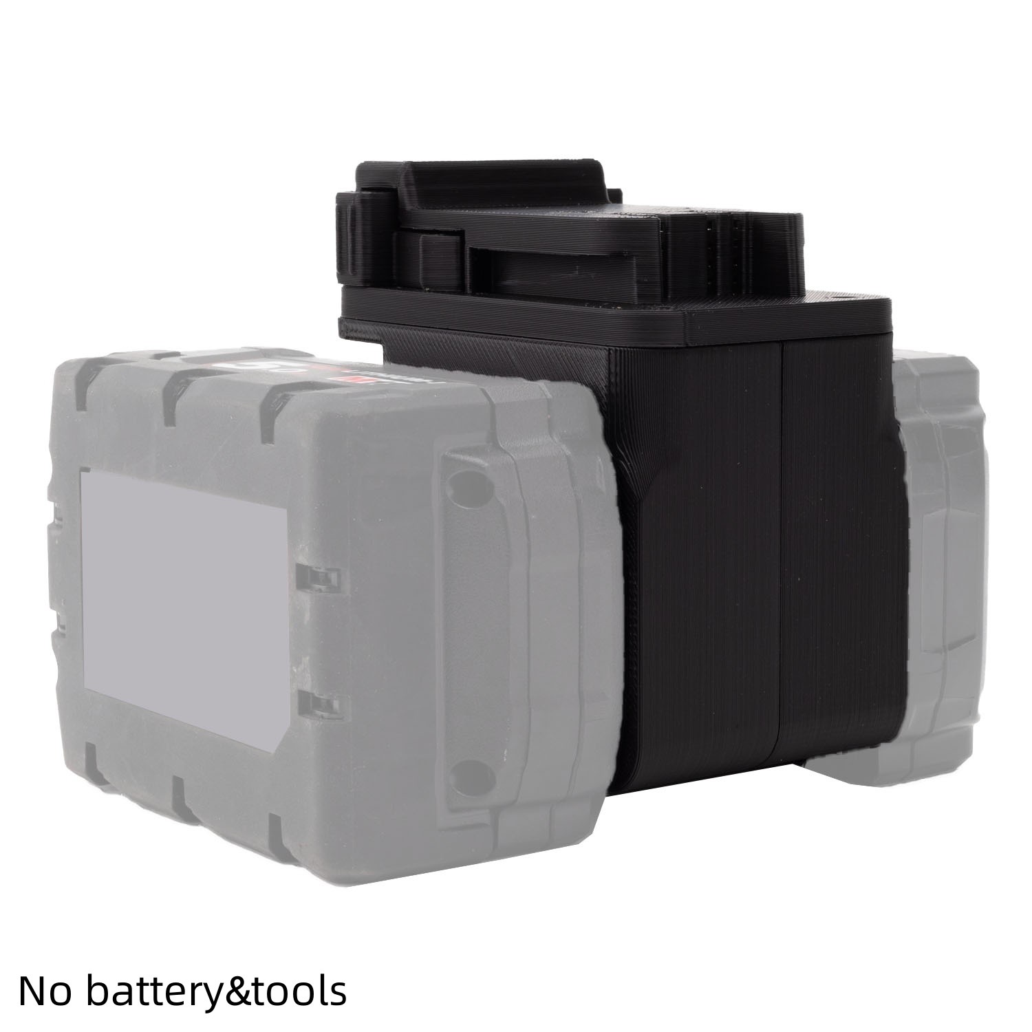 2 IN 1 Double Battery Adapter for Milwaukee 18V Battey to 18V Cordless Tools NEW
