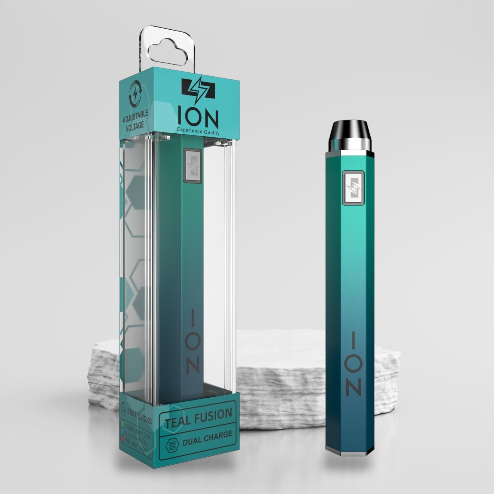 ION 1100mAh – 510 Flash Light Battery – Dual Charge – Premium Quality -10 Colors