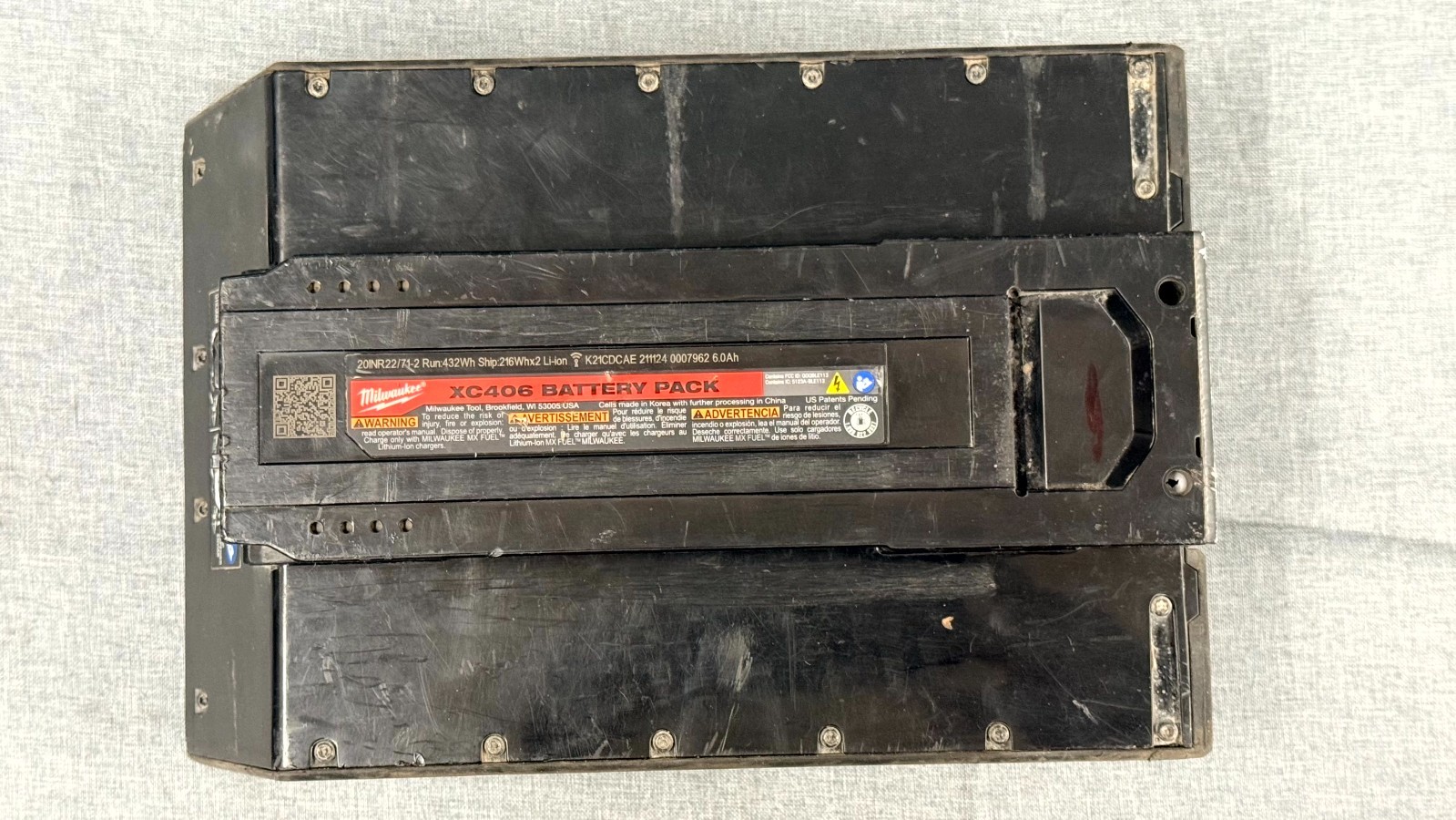 Milwaukee MX FUEL Lithium-Ion REDLITHIUM XC406 Battery Pack, Free Shipping