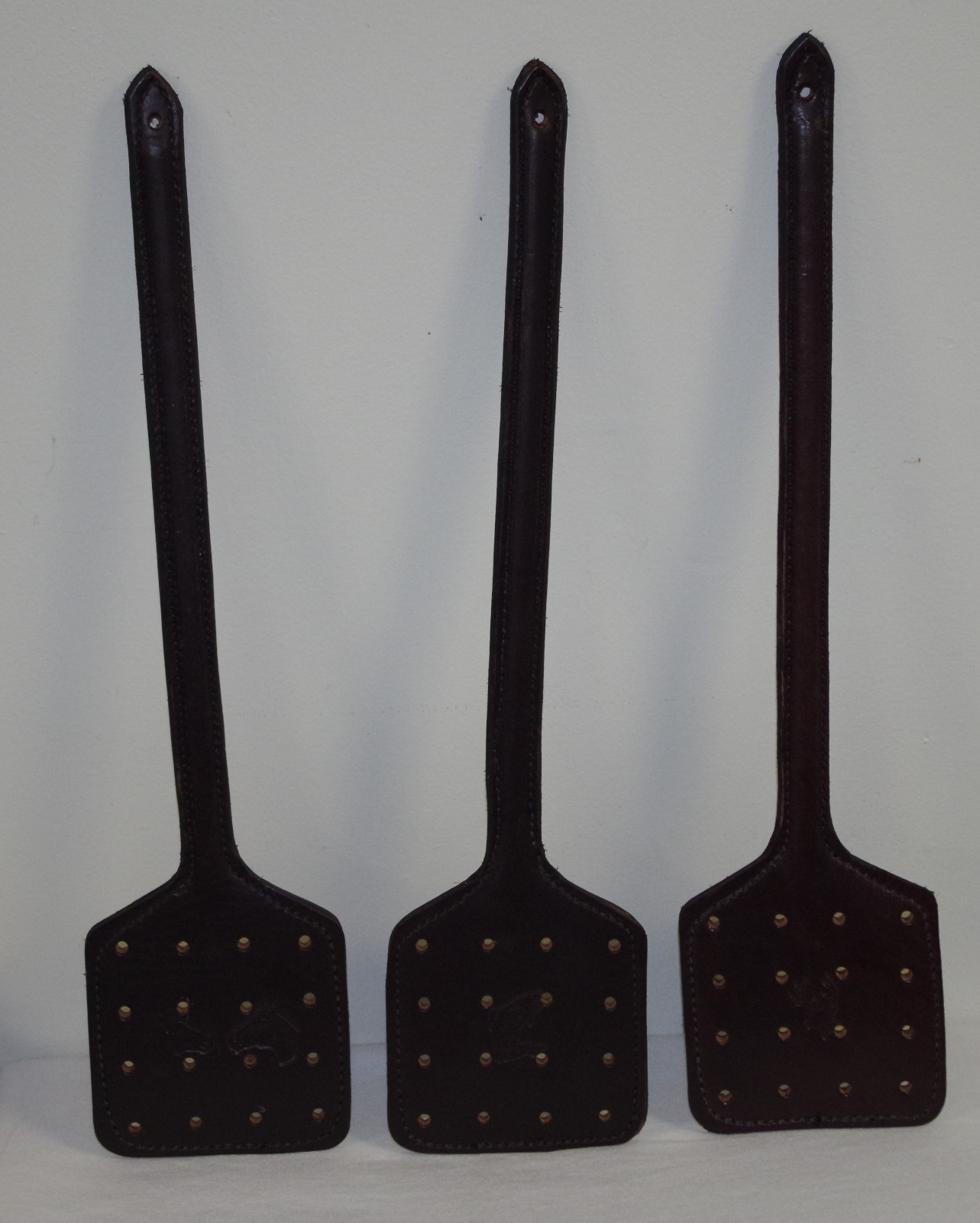 Authentic Amish Made 100% Real Leather Heavy Duty Fly Swatter