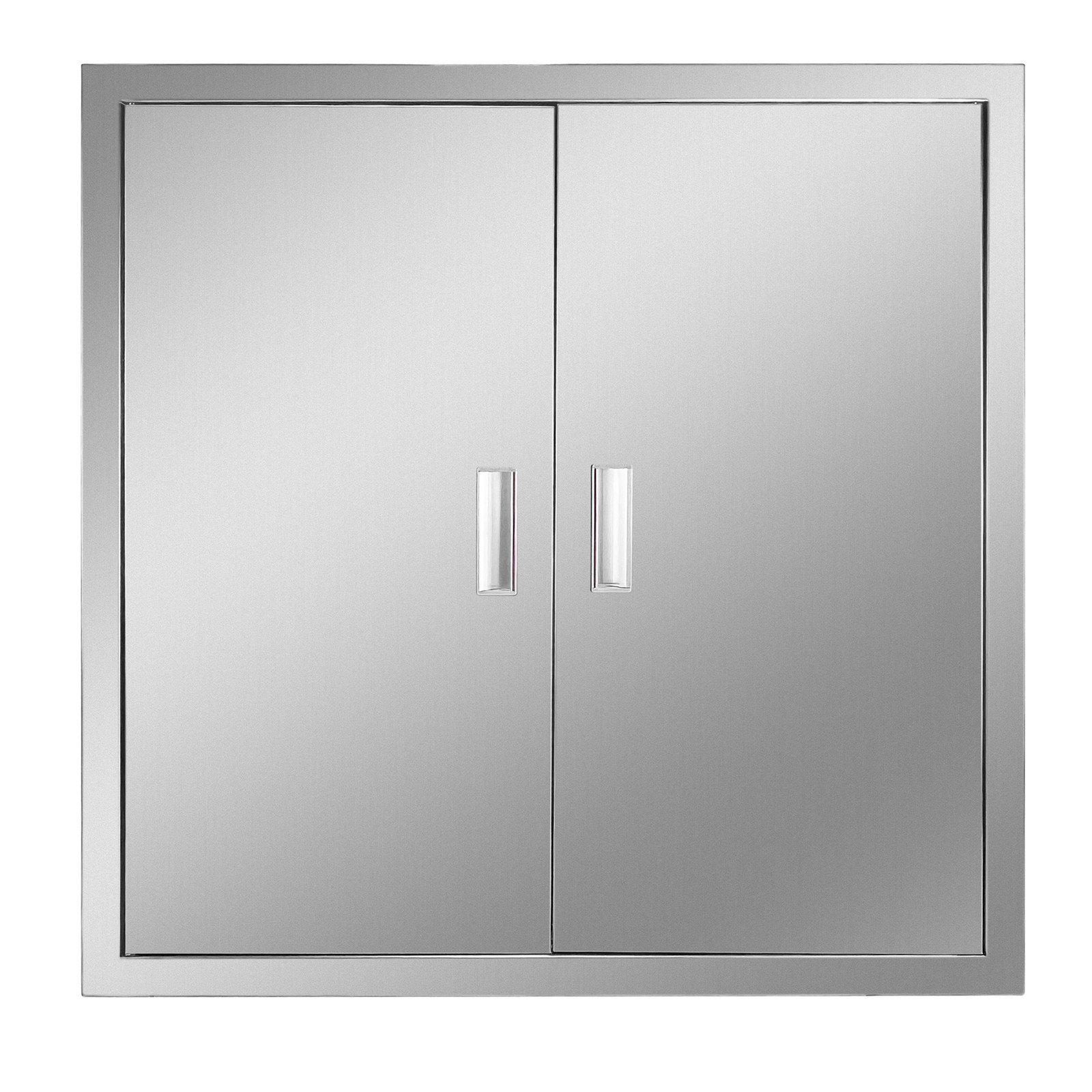 Stainless Steel BBQ Access Door 31W x 31H Inch Double Outdoor Kitchen Door