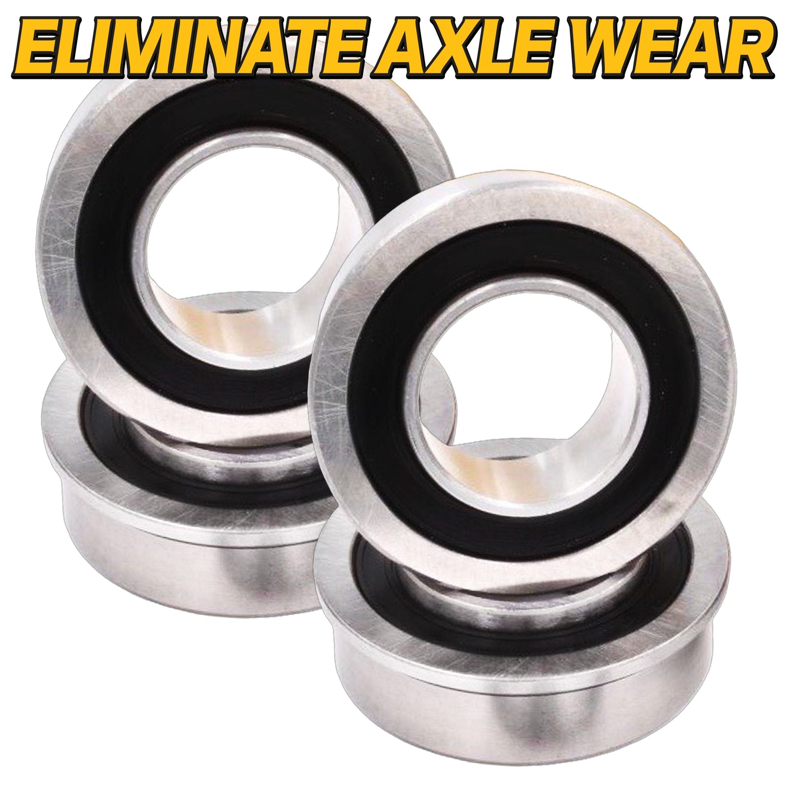 Front Wheel Bushing to Bearing Conversion Kit for 532124959 Husqvarna AYP Poulan