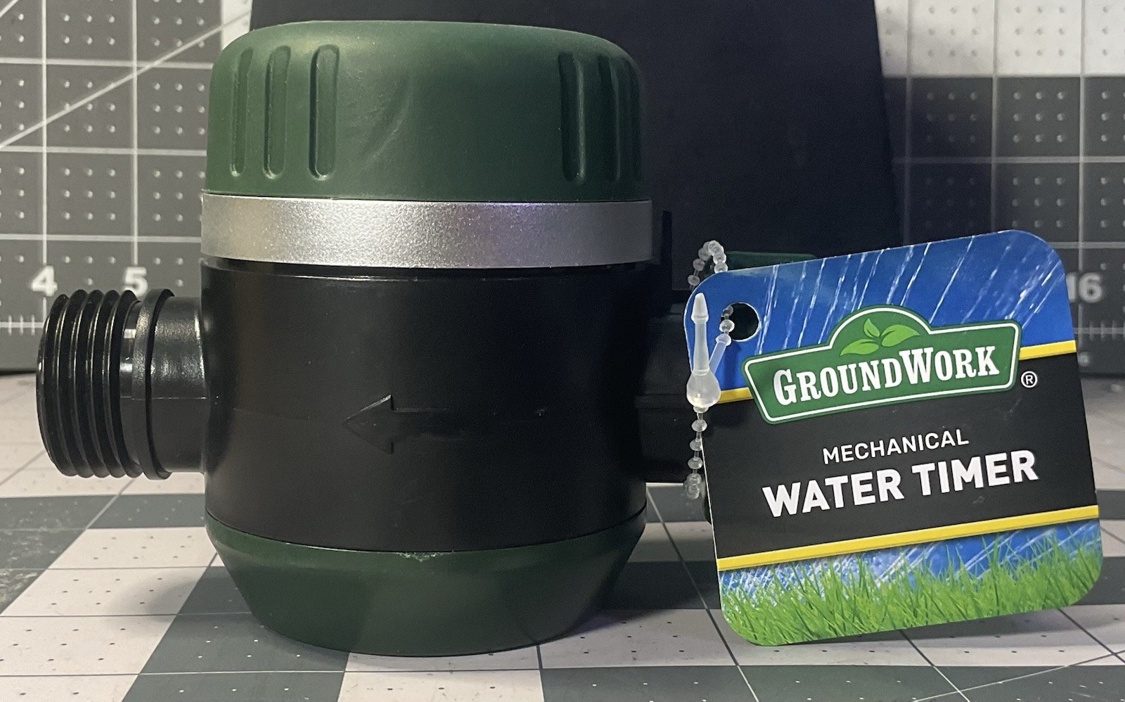 GroundWork Mechanical Water Timer ABS Plastic Green ~ 8 Separate Settings ~ NWT