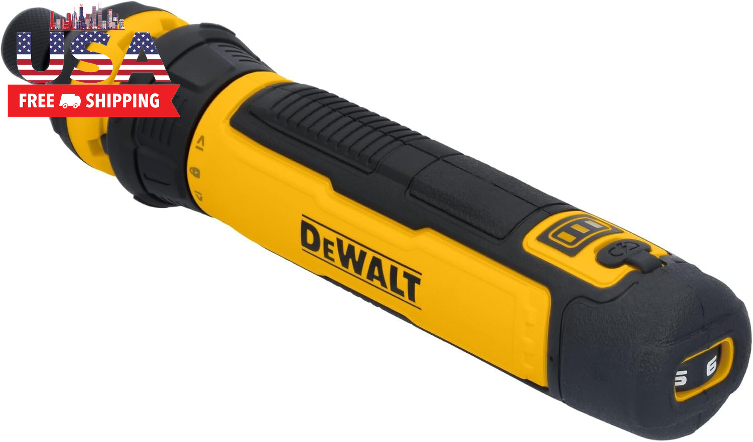 DEWALT Cordless Screwdriver, 4V USB Rechargeable Electric Screwdriver with 12 Pc