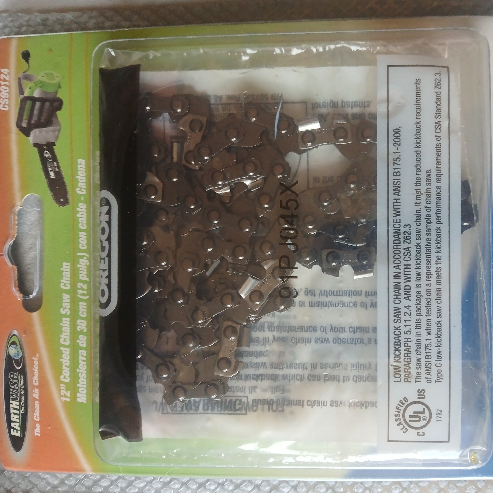 OREGON 12 ” Corded Chain Saw Chain