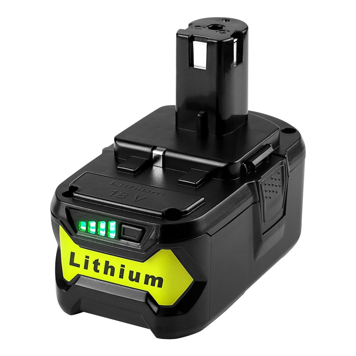 5.0Ah 18V Battery For RYOBI 18 Volt P108 One Plus High Capacity Lithium-Ion P102