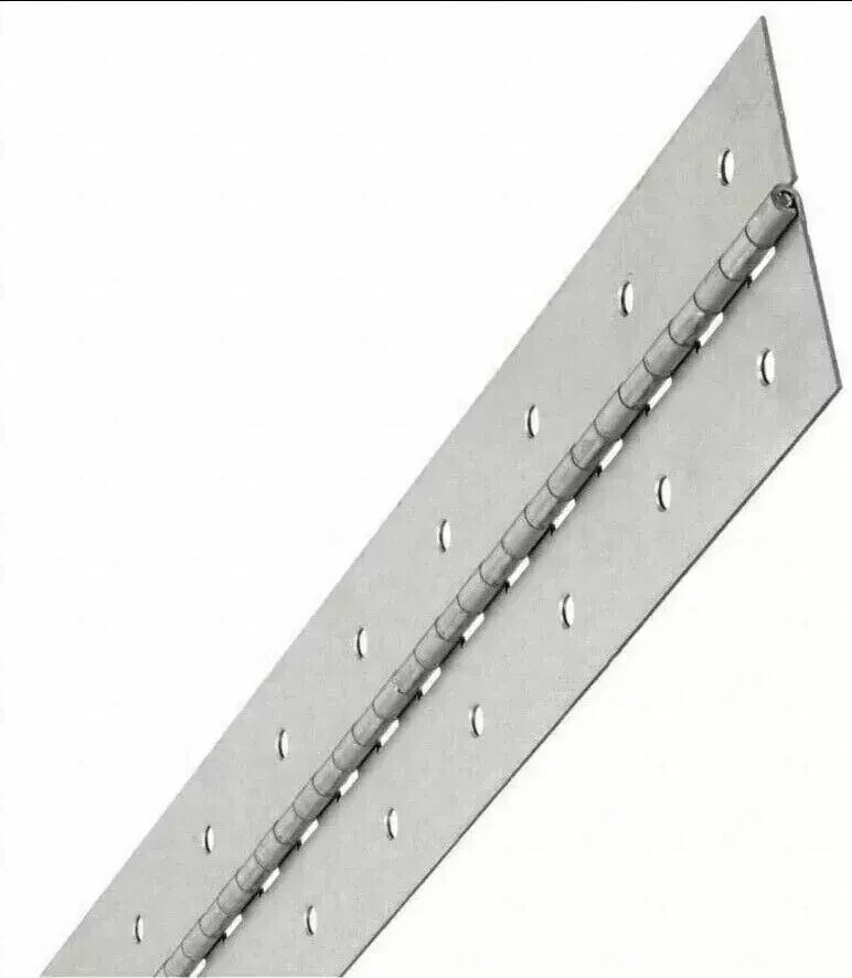Stainless Steel Continuous Piano Hinge 2″ x 6 Ft Full Surface Non-removable Pin