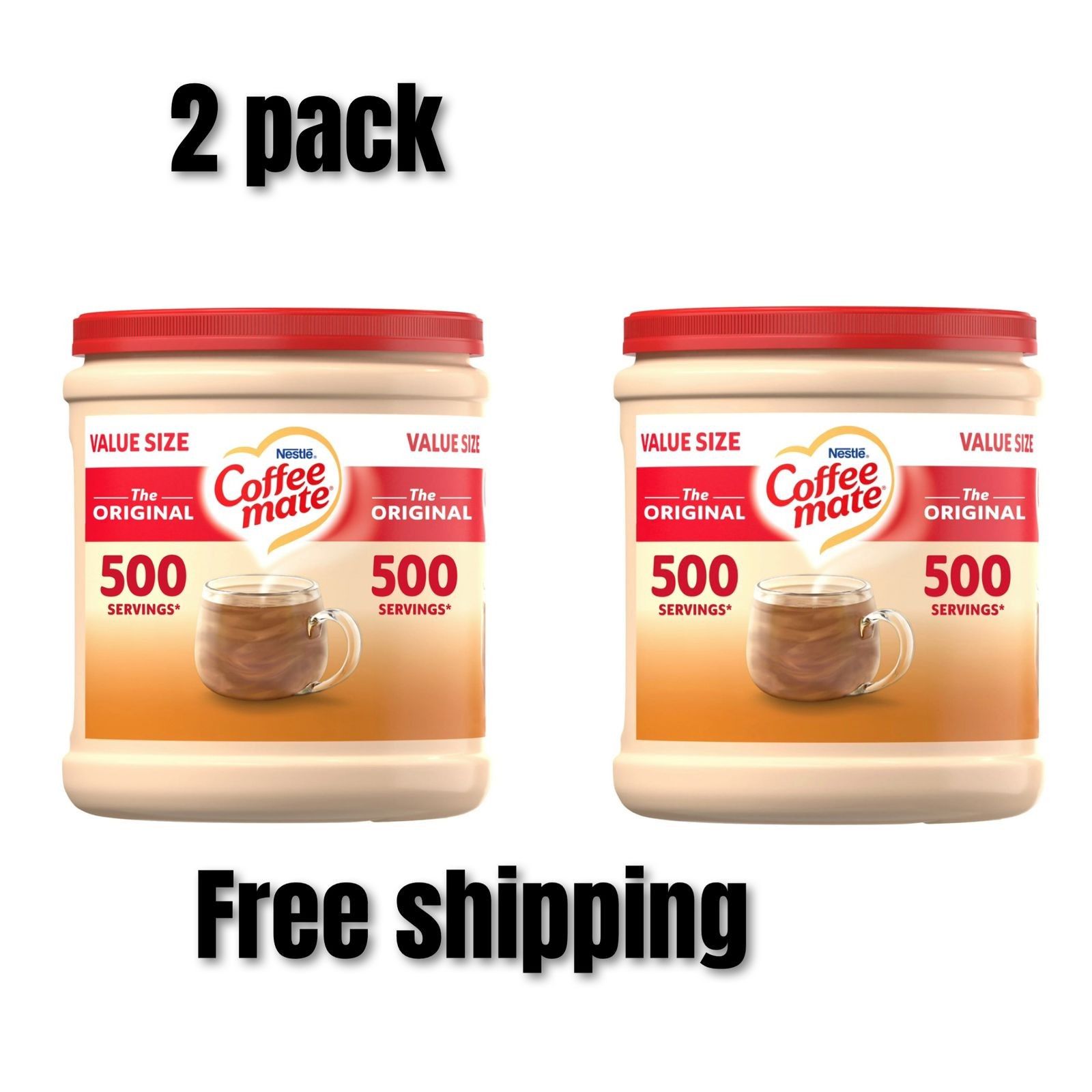 (2 pack) Nestle Coffee Mate, The Original Powdered Coffee Creamer, 35.3 oz