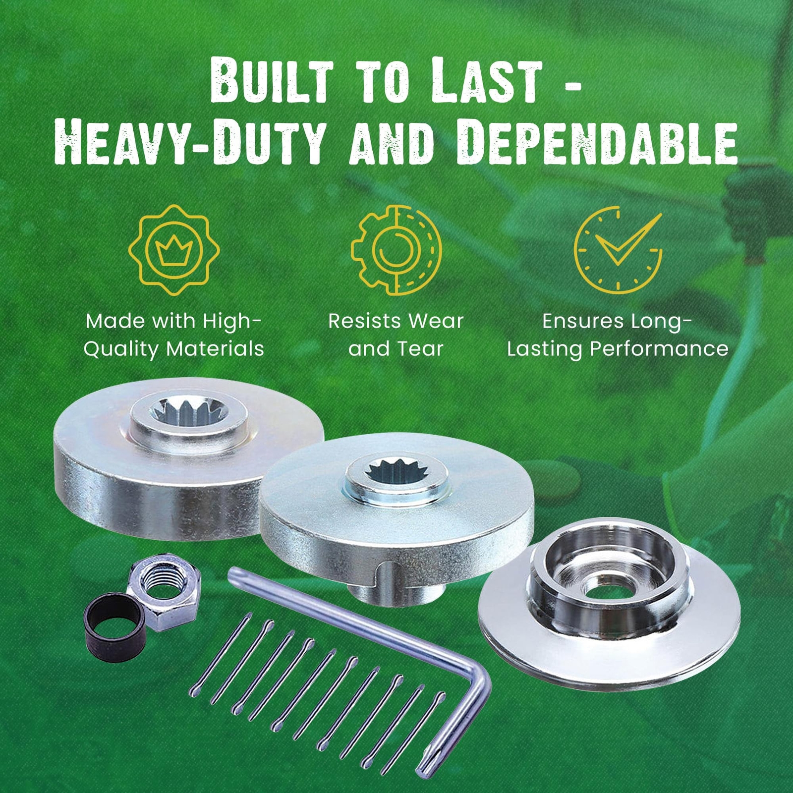 FORESTER Brush Cutter Trimmer Head Conversion Kit Compatible with Echo Models…