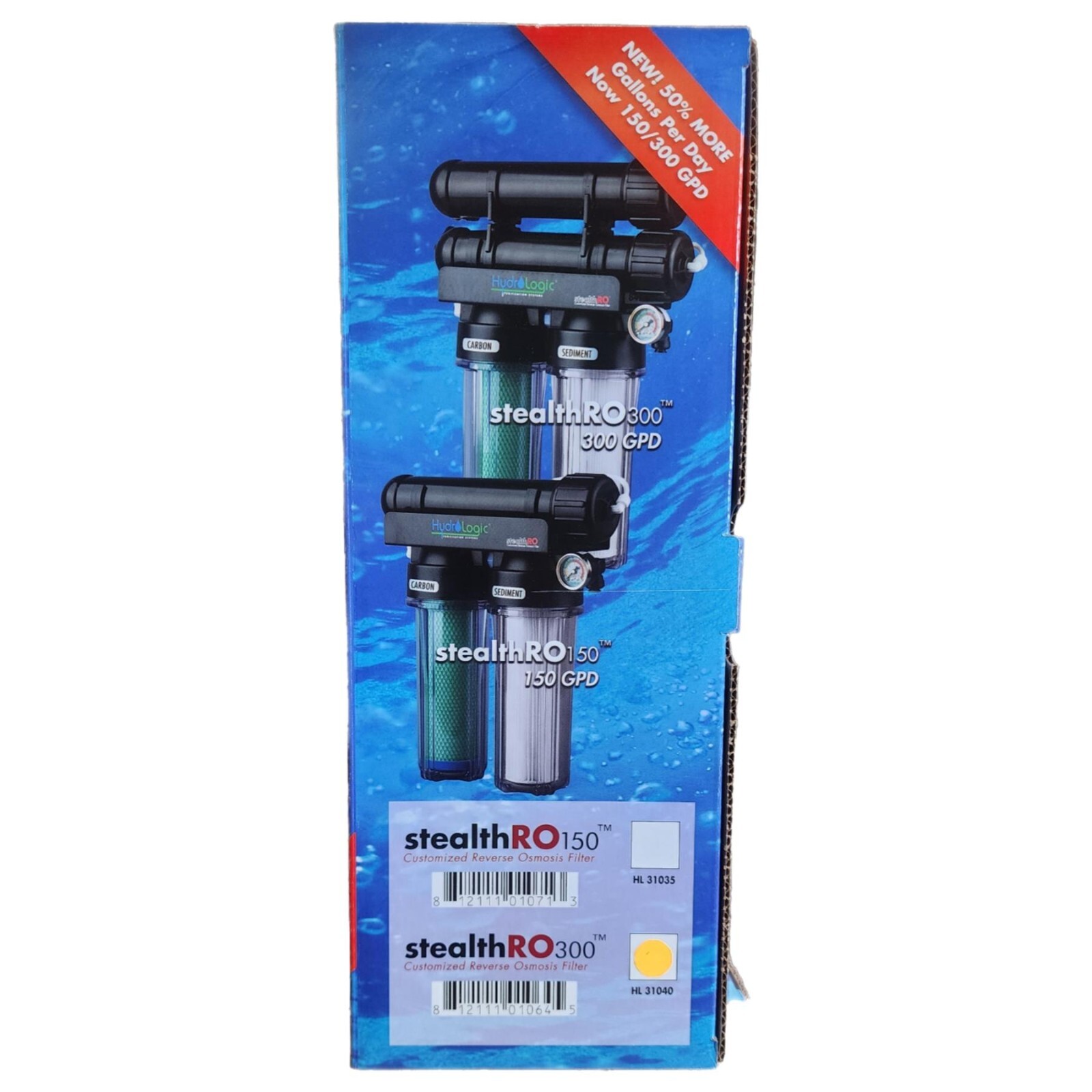 New Hydrologic Stealth-RO300 Reverse Osmosis System 300 GPD Hydroponic