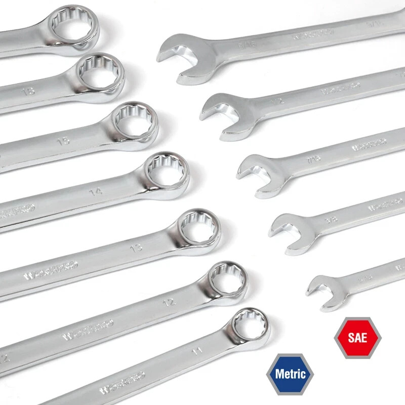450-Piece Mechanics Tool Tool Set 1/2″ 1/4″ 3/8″ Metric Imperial Socket Wrenches