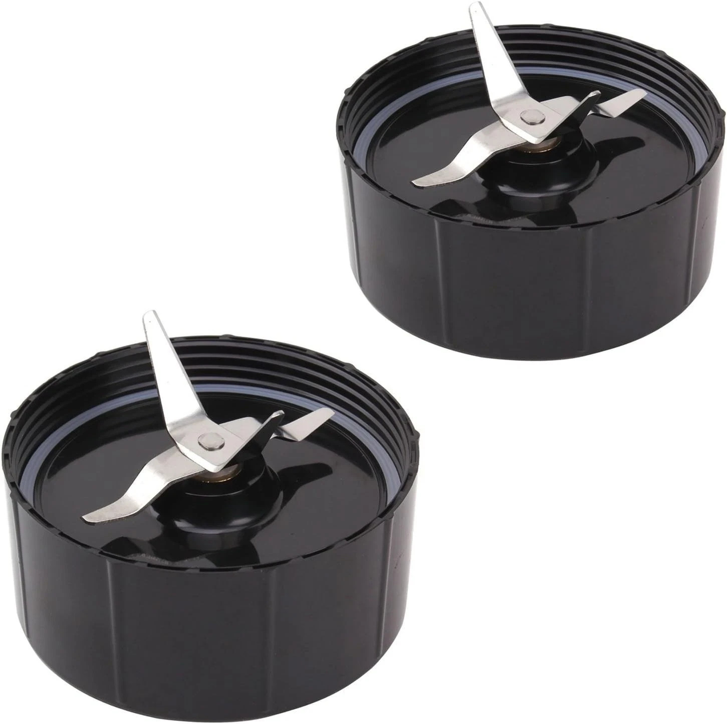 2-Pack Cross Blade With Gasket For Magic Bullet Blender MB-1001 Replacement Part