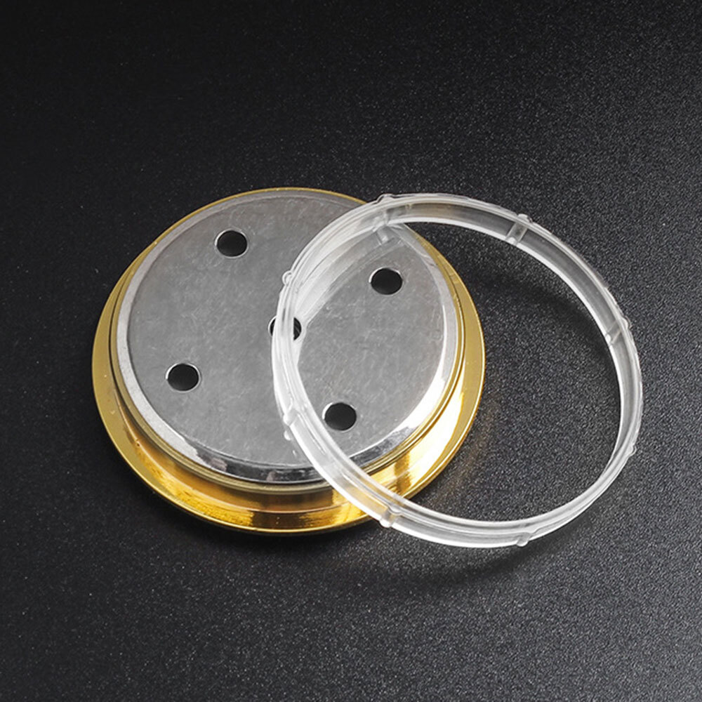 2 PCS Gold and Silver Frame 2″ Analog Hygrometer for Cigar Humidor Replacemen ^