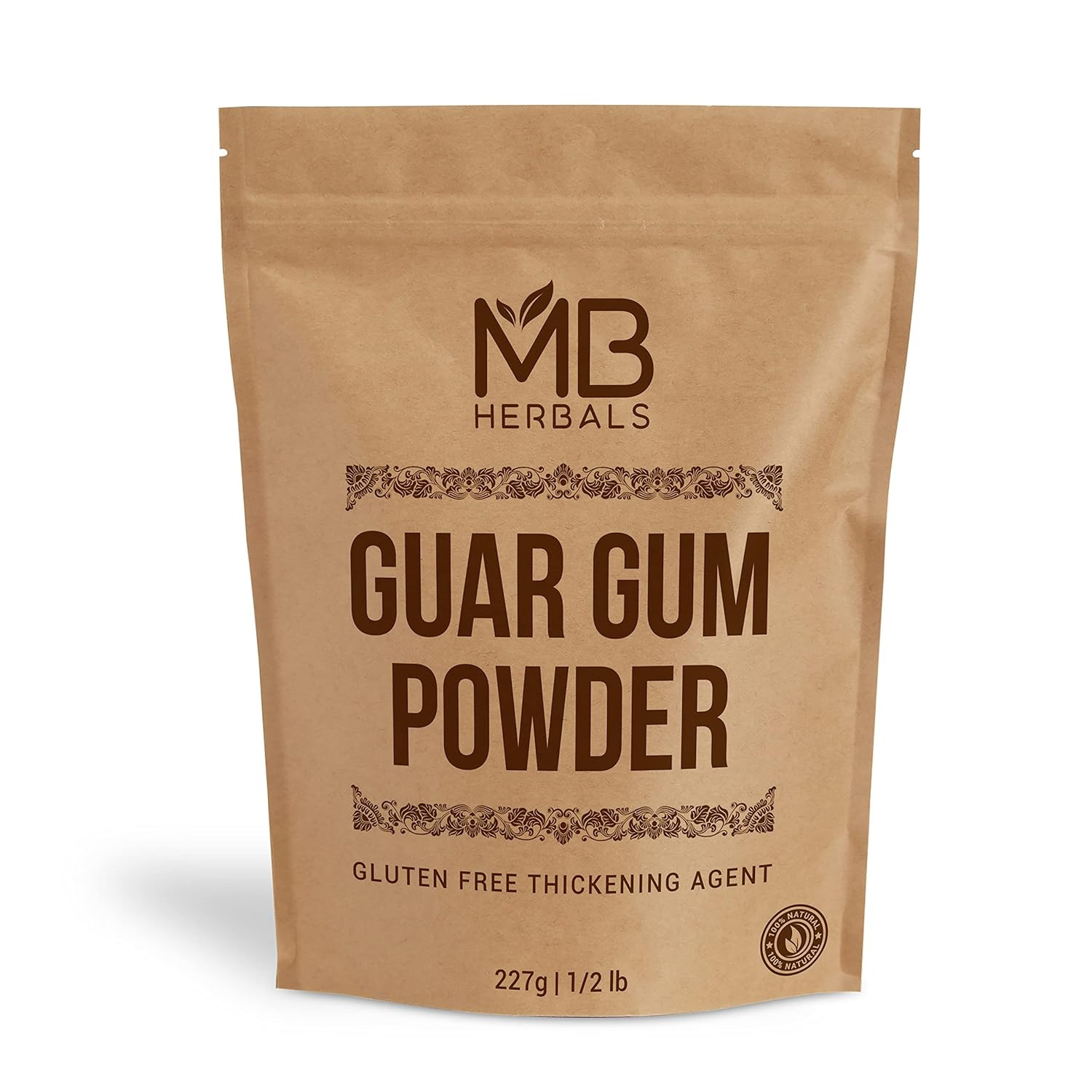 Guar Gum Powder 8 oz (0.5 LB / 227 Gram) | Gluten Free Thickening Agent for Soup