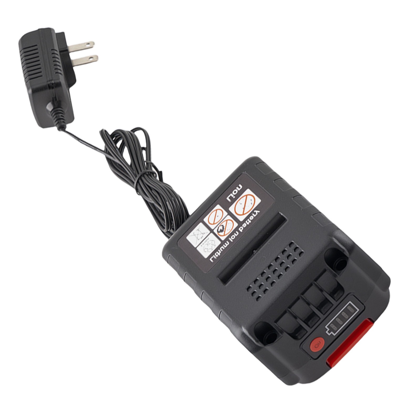 18v-21v 5.0 Ah Lithium Battery With Charger Adapter Led Indicator For Power Tool