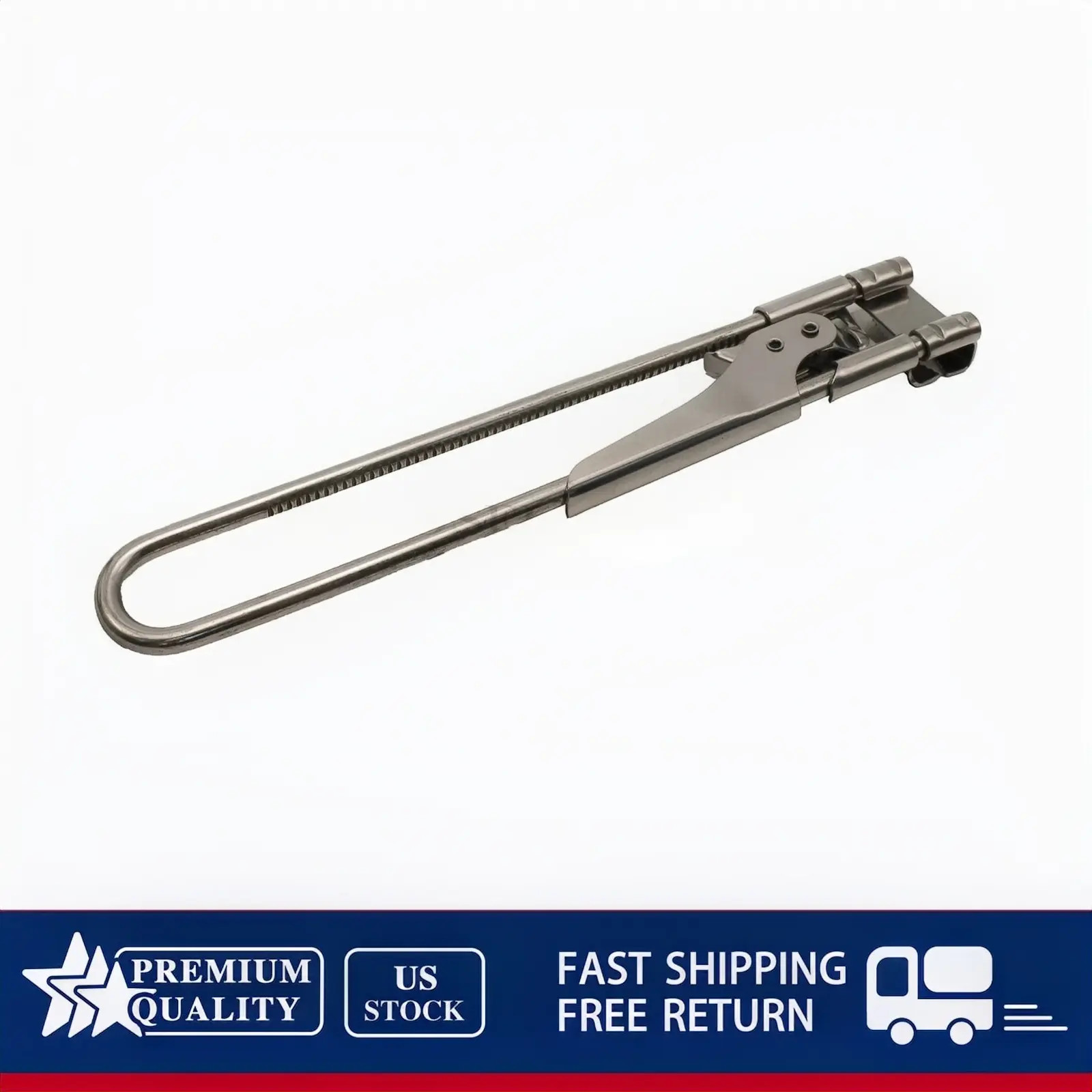 Stainless Steel Can Opener Multifunctional Adjustable Jar Lid Gripper Tool US