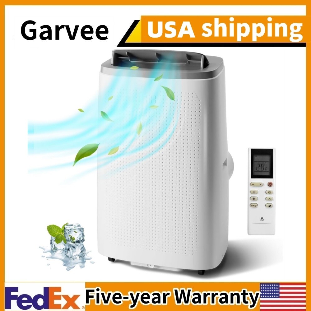 Portable Air Conditioner 14000BTU Cools Up to 750 Sq.ft 24H Timer Remote Control