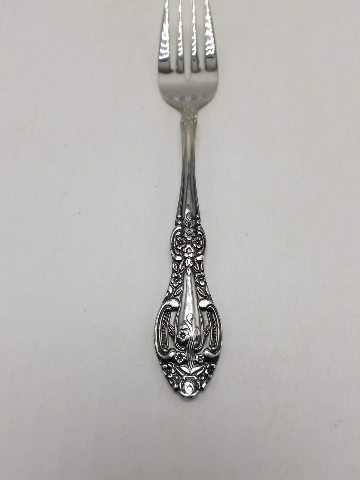 Unknown Manufacture Japan “Springtime” Stainless 6 5/8 Inch – Salad Fork – Mint