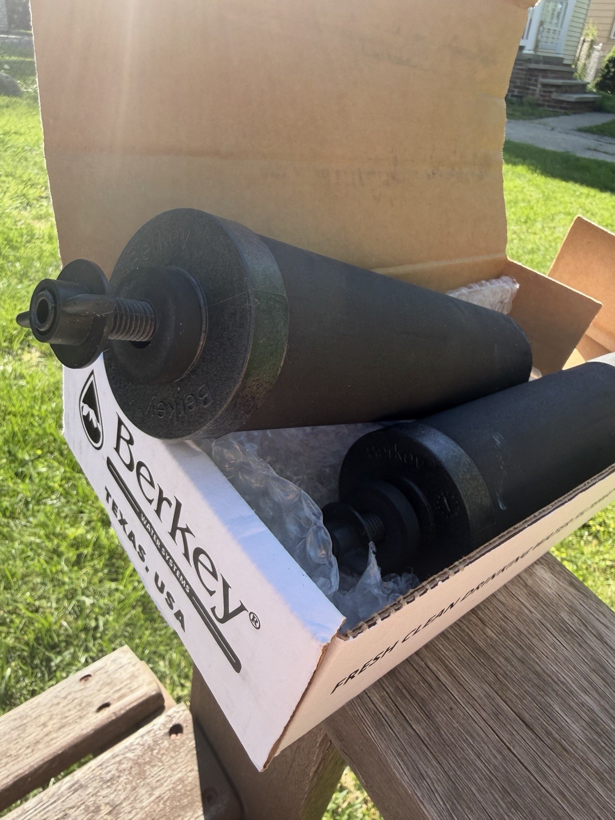 Black Berkey Water Filter Replacement Elements (2-Pack) NIB