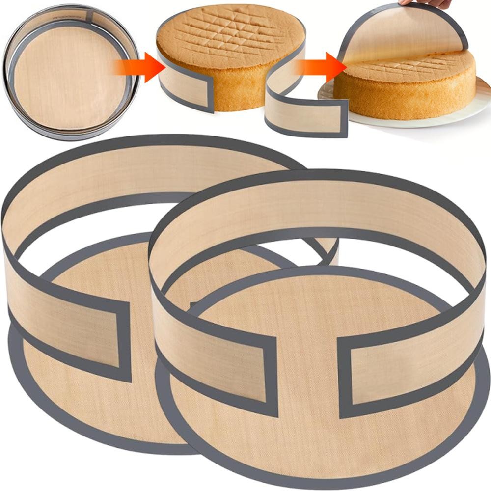 Silicone Baking Mat Set – Nonstick, Easy-clean Reusable for Cake, Pizza & Pas