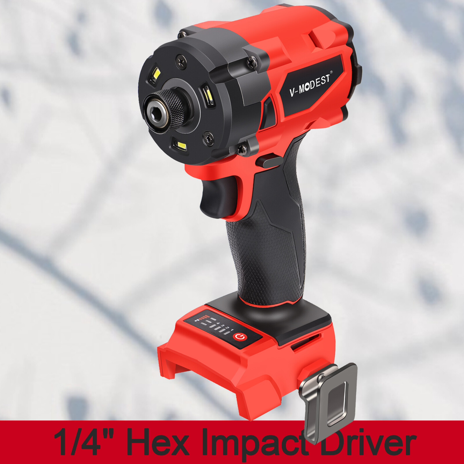 Compatible Milwaukee M18 Lithium-Ion Cordless 1/4″ Hex Impact Driver Brushless