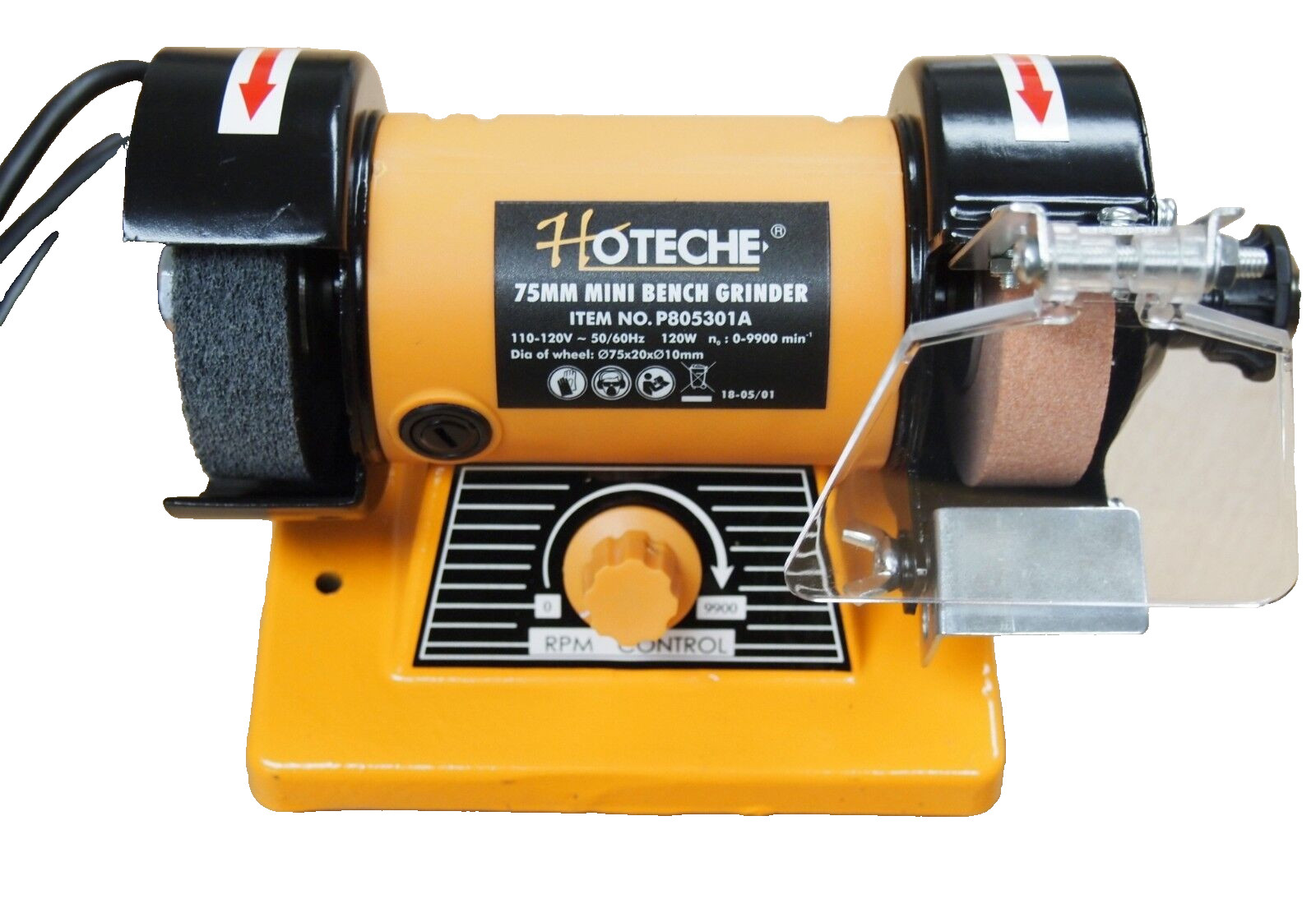 Mini Bench Grinder 3″ Variable Speed Rotary Flex Shaft P805301A