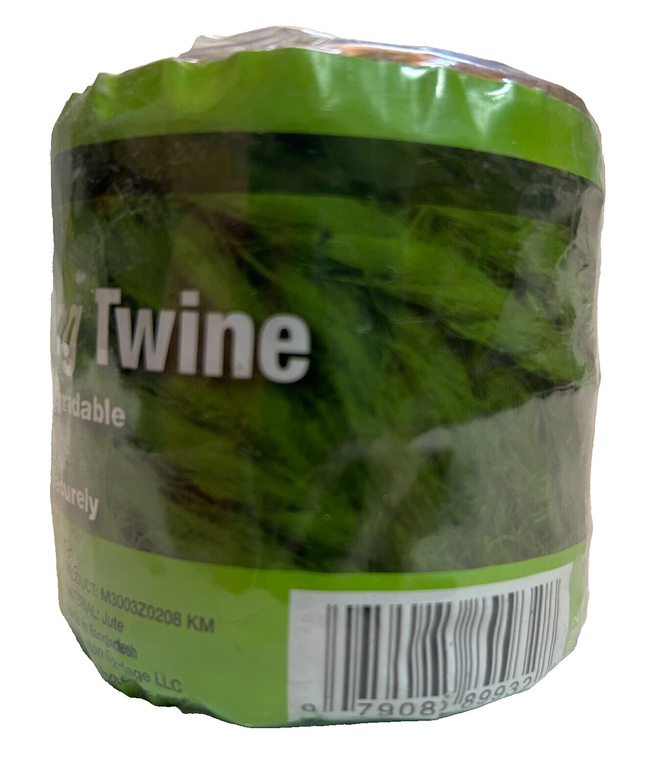 6 Pack of 208 Feet Natural Twisted Jute Twine Cord Craft Rope String Garden