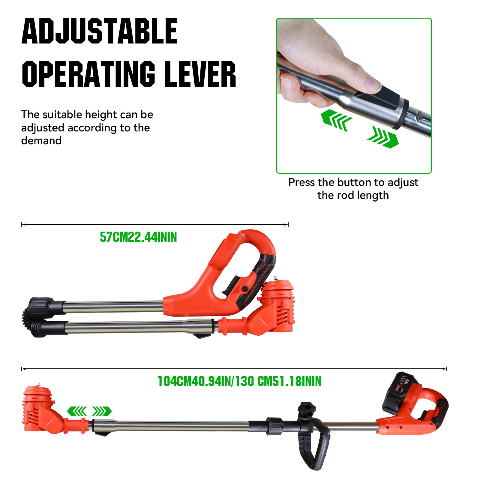 2026New Foldable Cordless Electric Grass String Trimmer Lawn Cutter Brush Mower