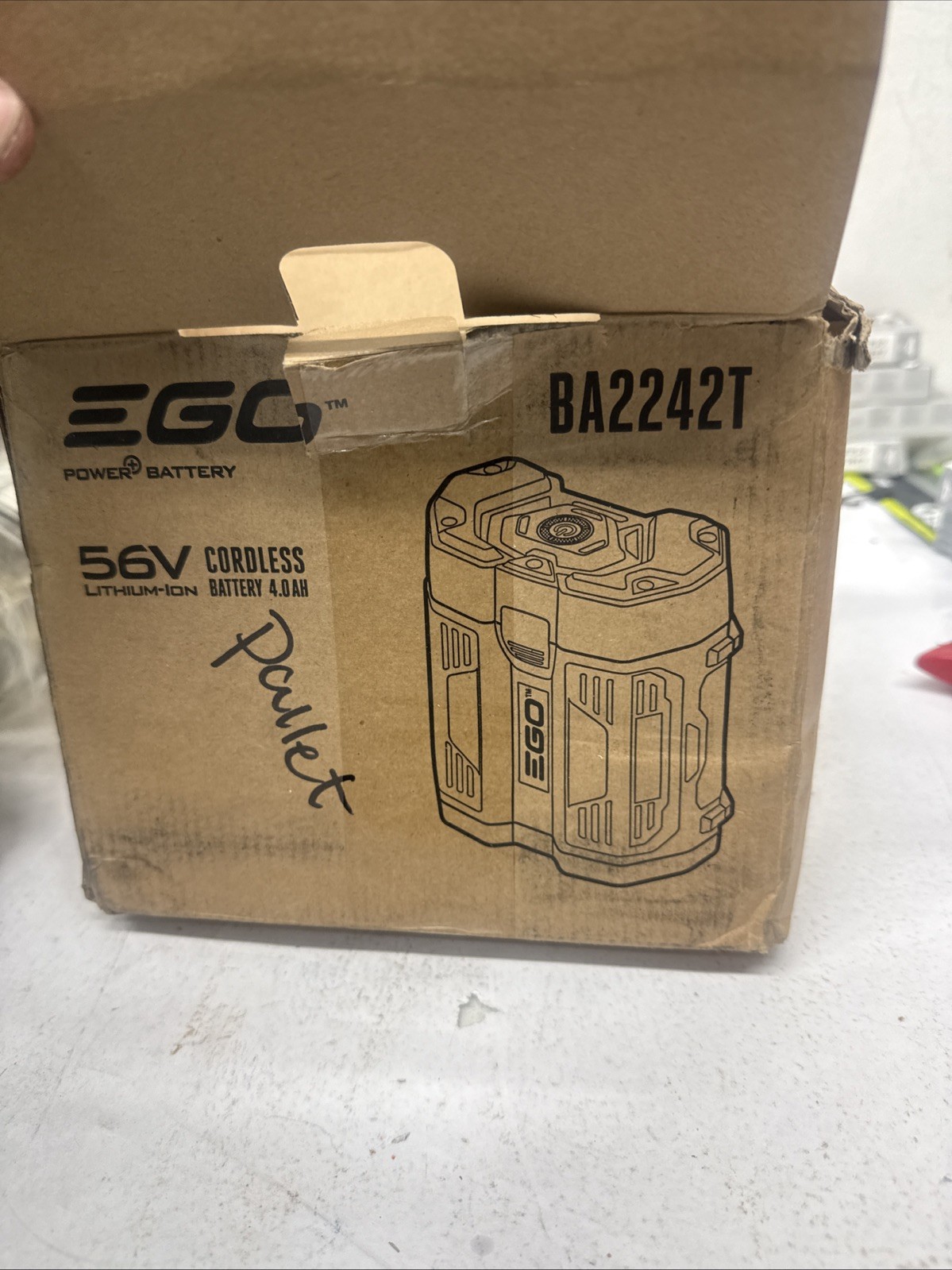 EGO BA2242T 56V 4 Ah ARC Lithium-Ion Battery. 94