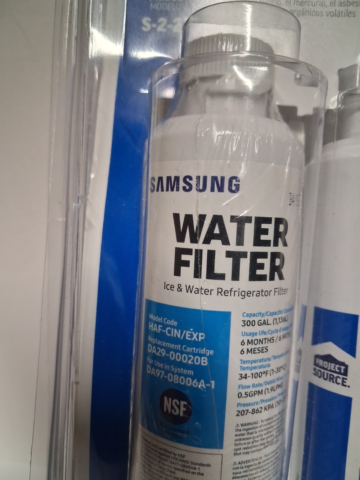 1 SAMSUNG – DA2900020B2P Water Filter with free projet source filter