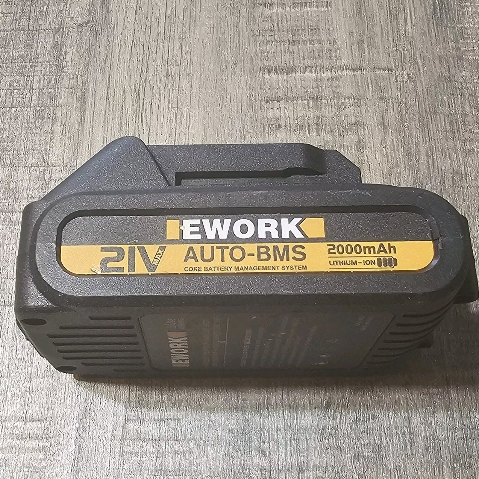 EWORK 21V MAX AUTO-BMS 2000mAh 2.0Ah Lithium-ion Replacement Battery EK-2.0RB