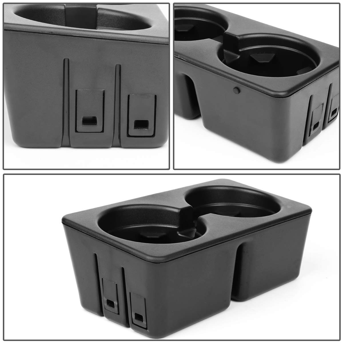 Front Center Console Cup Holder Insert Replacement DNA MOTORING Drink Holder