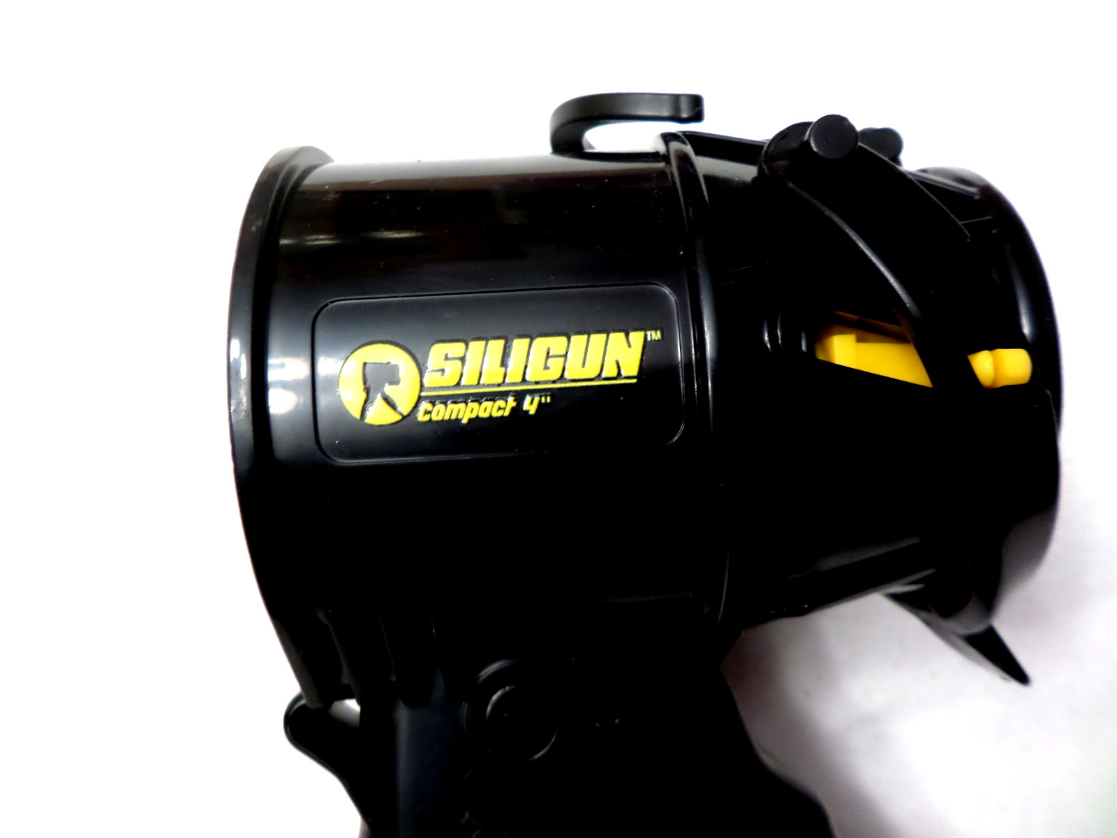 2 SILIGUN-4” Compact Heavy-Duty Drip-Free Silicone Caulk Gun Tool for 10oz Tubes
