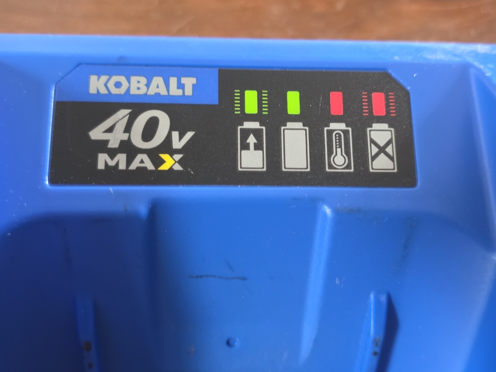 Kobalt 40 Volt MAX Lithium-Ion Battery Charger KRC 840-03 Charger Only