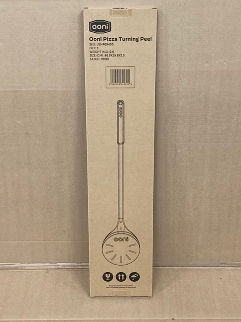Ooni Pizza Turning Peel 7 in for Pizza Ovens, Lightweight Heat- Resistant Handle