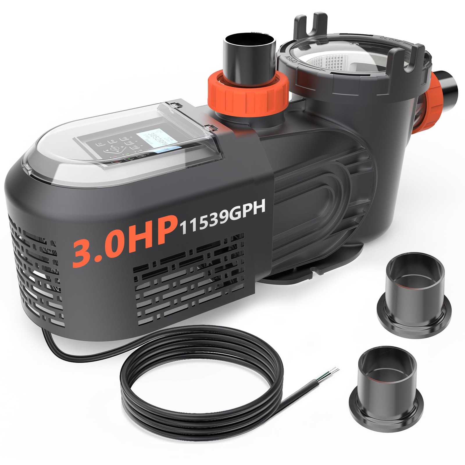 VARMINPOOL Variable Speed In-Ground Swimming Pool Pump High-Flow (Various HP)