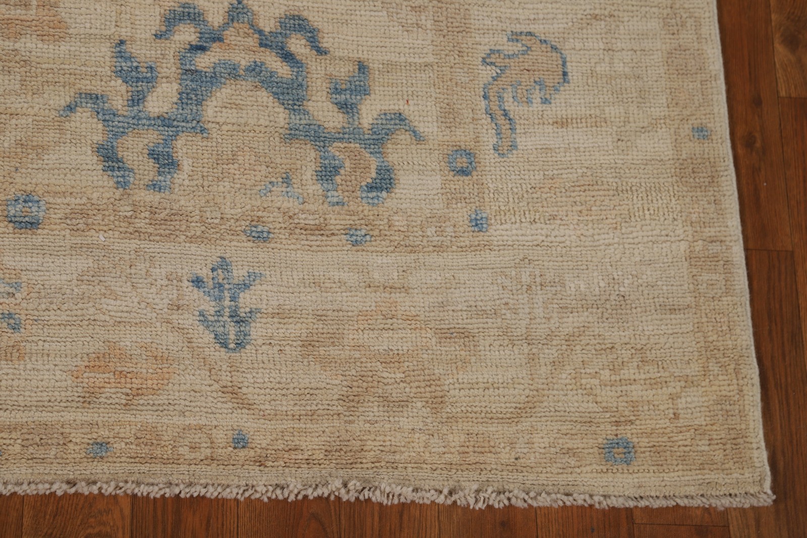 Oushak Turkish Rug 5×7 Vegetable Dye Handmade Wool Oriental Carpet for Any Room