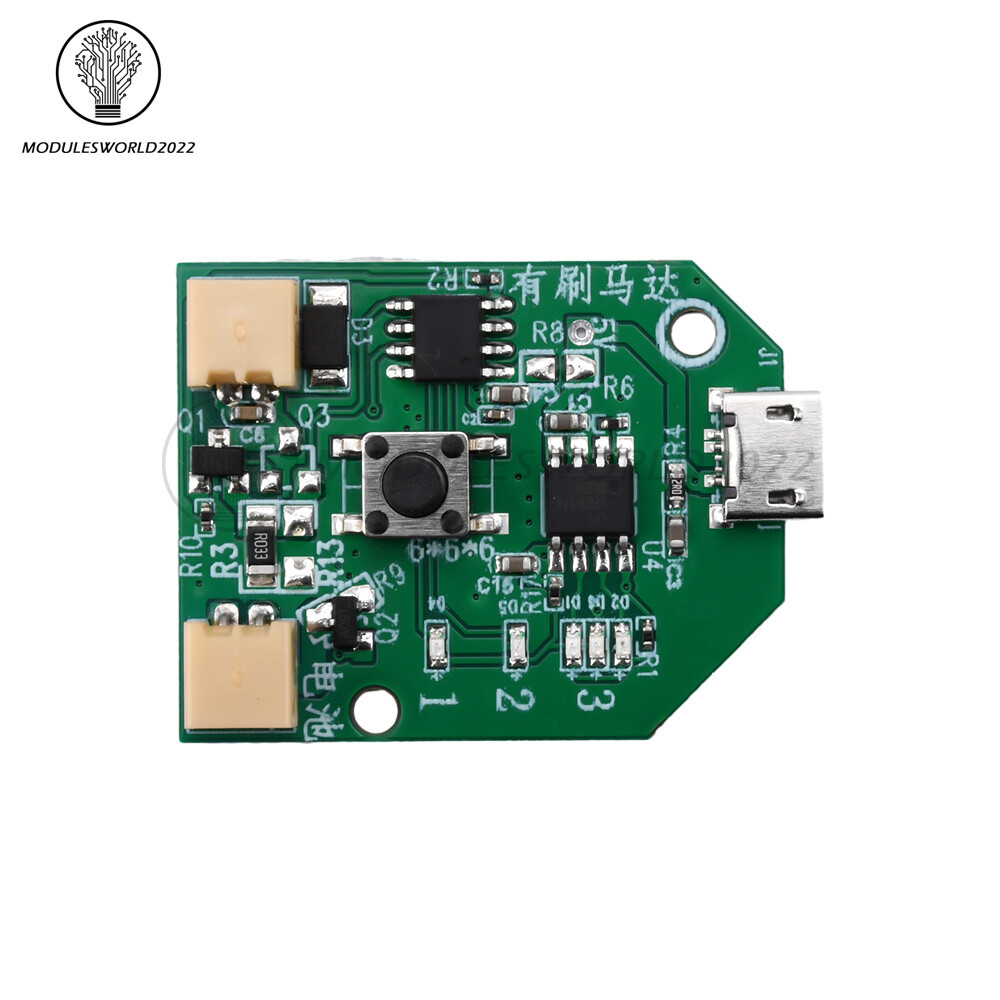 3.7V Universal USB Rechargeable Small Fan Circuit Board Mobile Fan Control Board