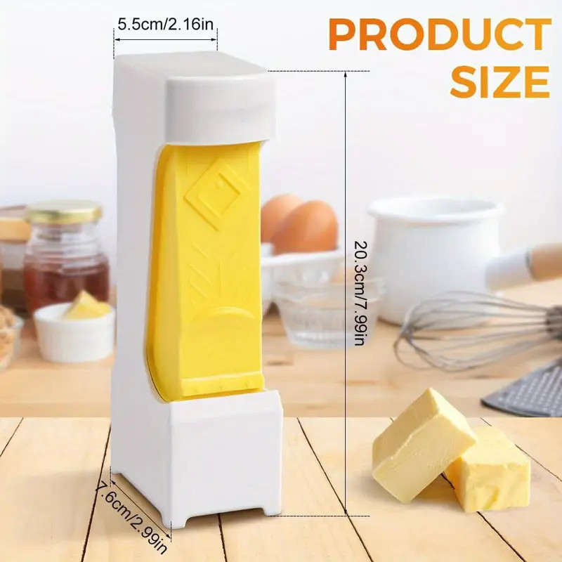 1PC One Click Yellow Cheese Butter Cutter Slicer Stainless Steel Kitchen Cutting