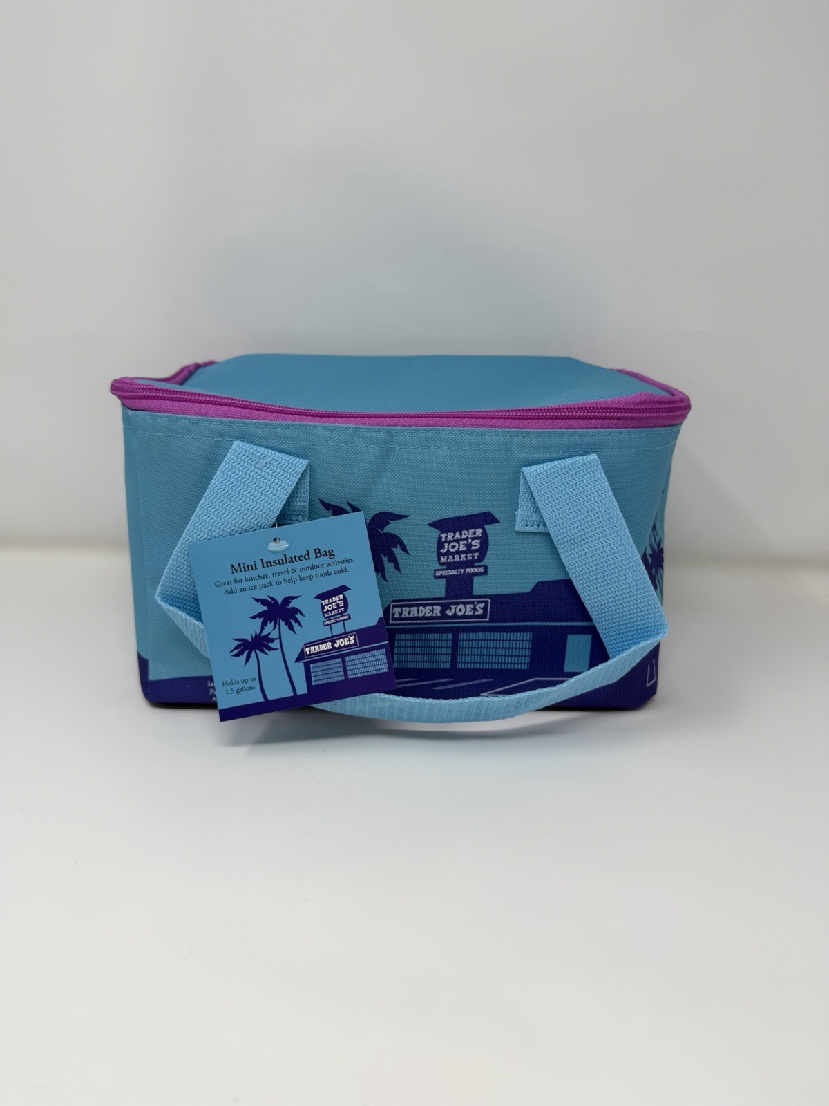 Trader Joe’s Mini Insulated Tote Cooler Bag Summer Collection – Set Of 6