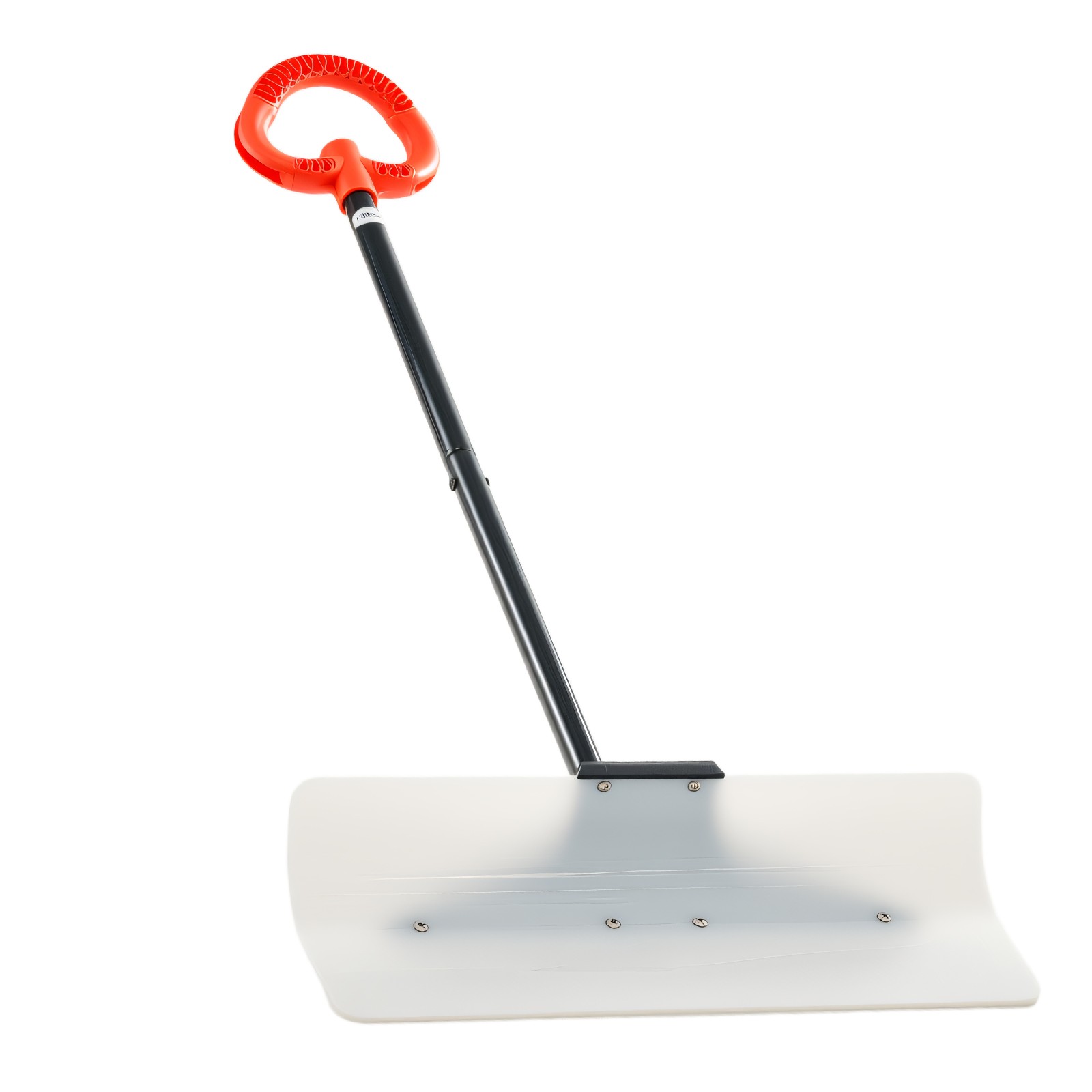 VEVOR Plastic Snow Pusher Shovel 24in Heavy Duty Plow Driveway Ergonomic Grip