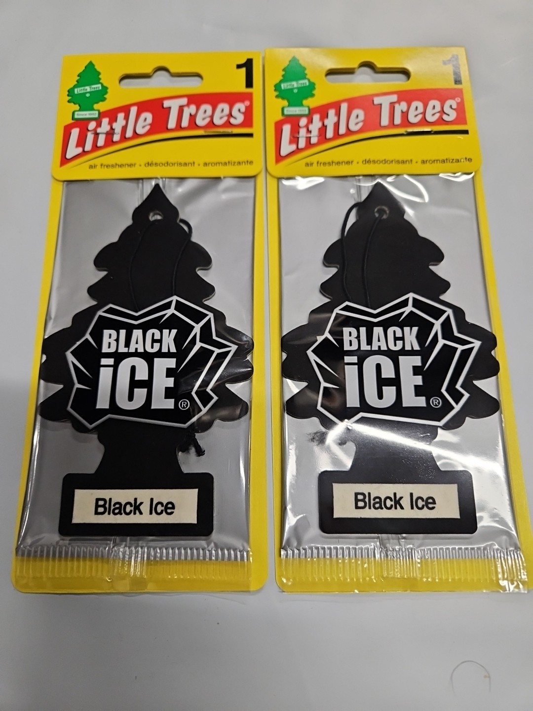 Little Trees Hanging Car & Home Air Freshener – Black Ice 24 Pack Free Shipping