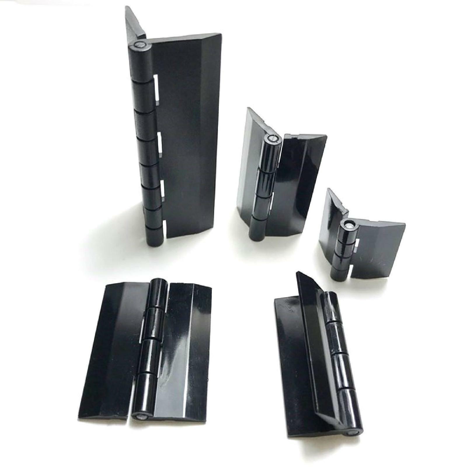 25mm-75mm Black Acrylic Plastic Piano Continuous Hinges Hinge Transparent DIY