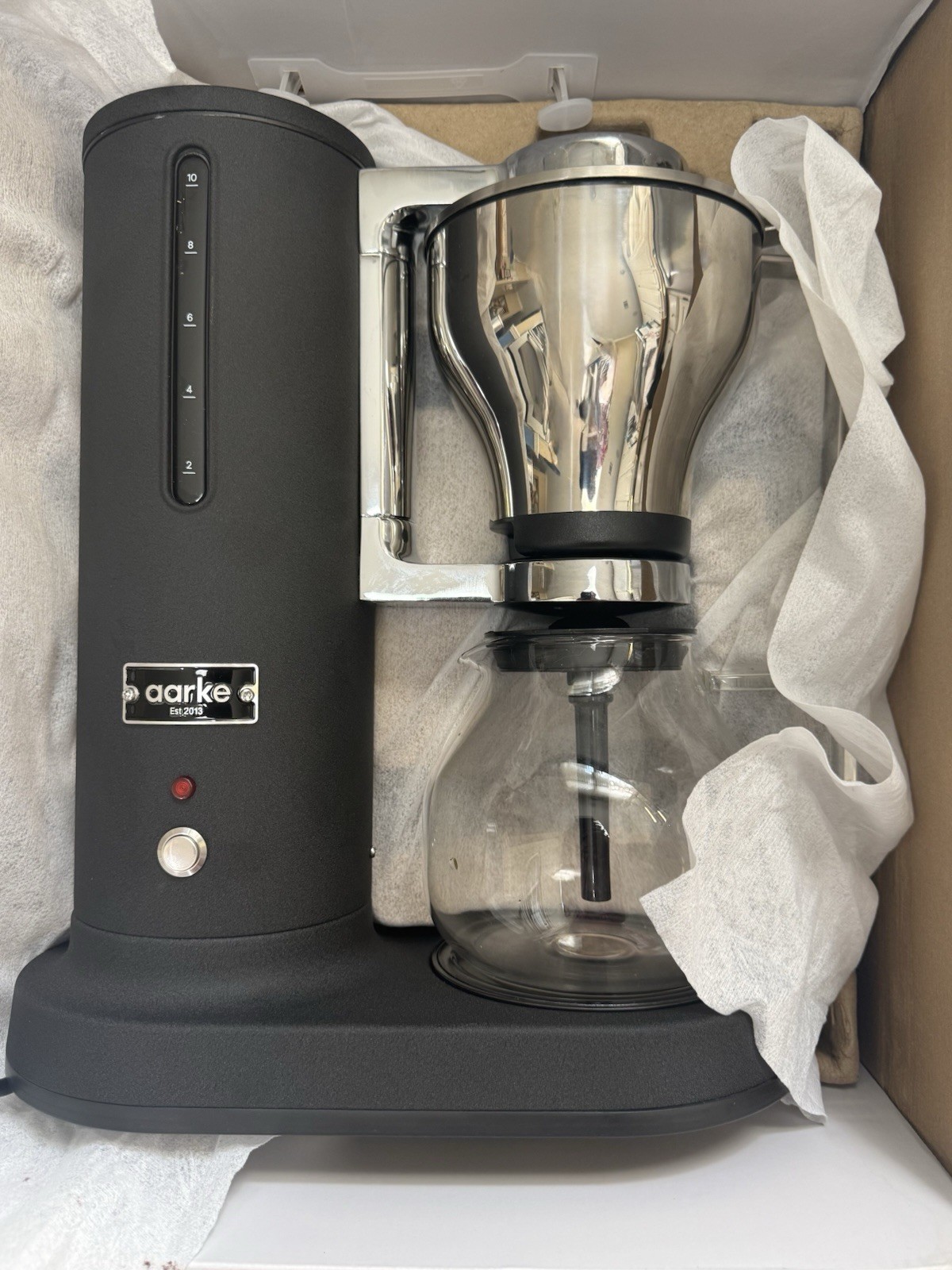 Aarke Coffee Maker Electric Drip Black Pre Owned Read! Excellent Condition!