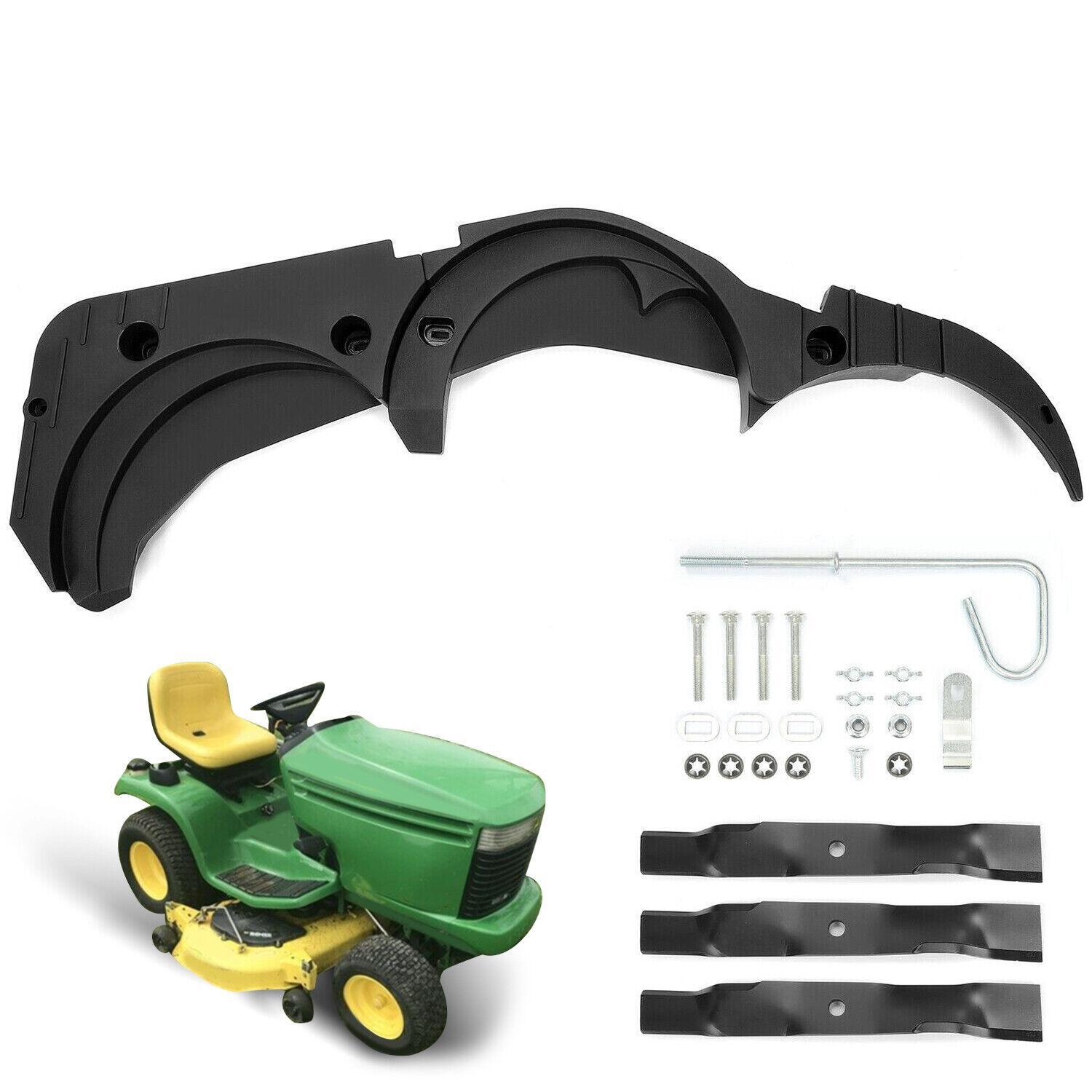 For John Deere 54C 54X 54D 54″ Lawn Mower Mulching Attachment w/ Blades #BM20827
