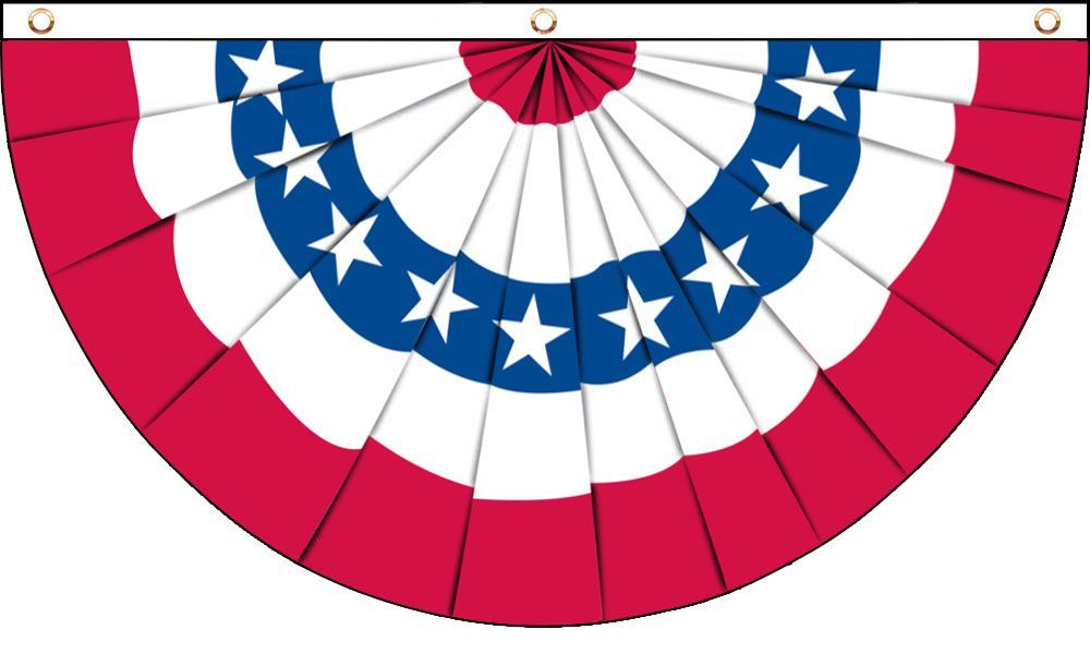 5×3 USA BUNTING STARS & STRIPES FLAG 3×5 SUPPORT PATRIOTIC USA UNITED STATES
