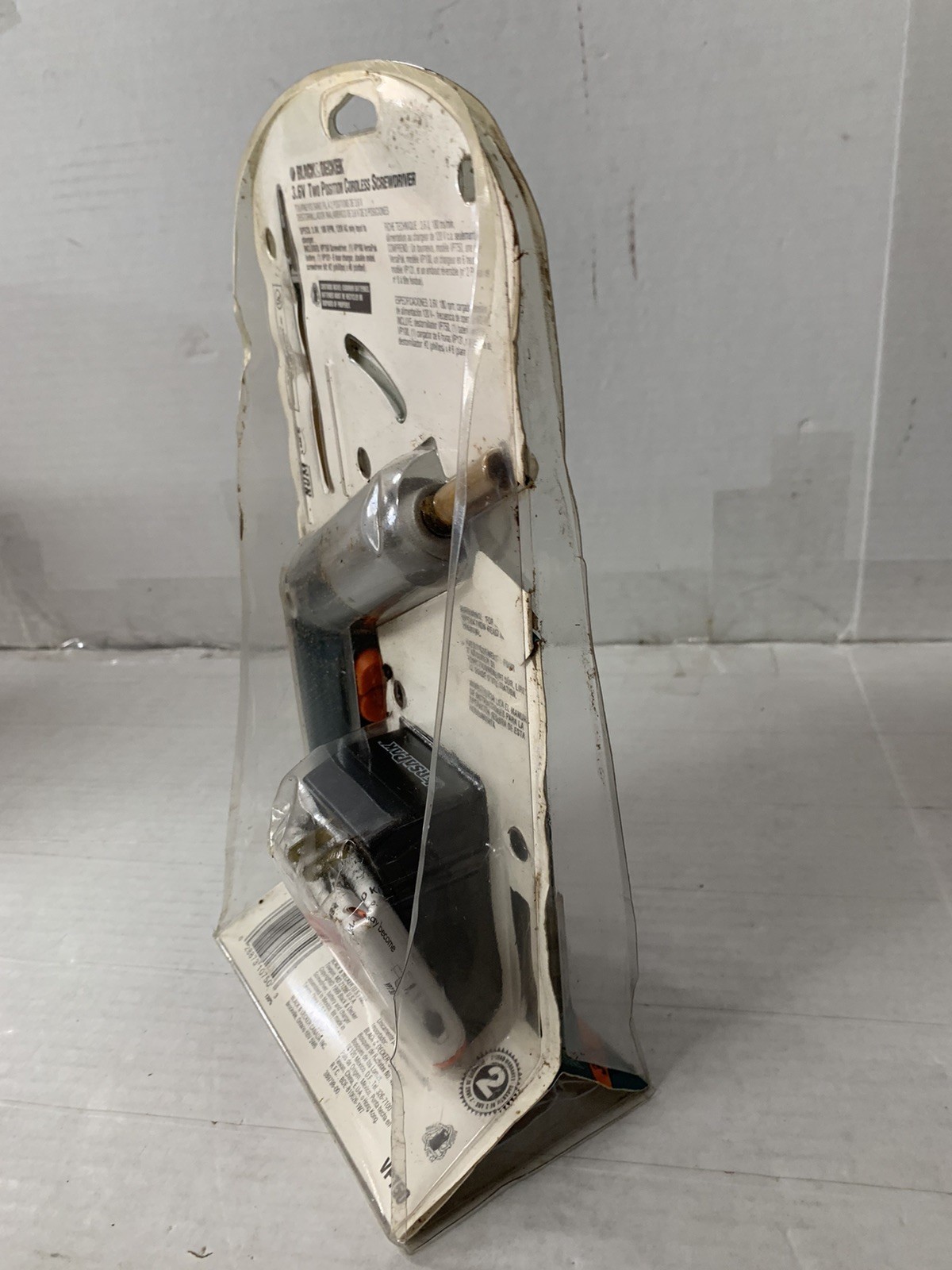 Black & Decker Pivot Driver 3.6V Volt Cordless Screwdriver VP750-READ