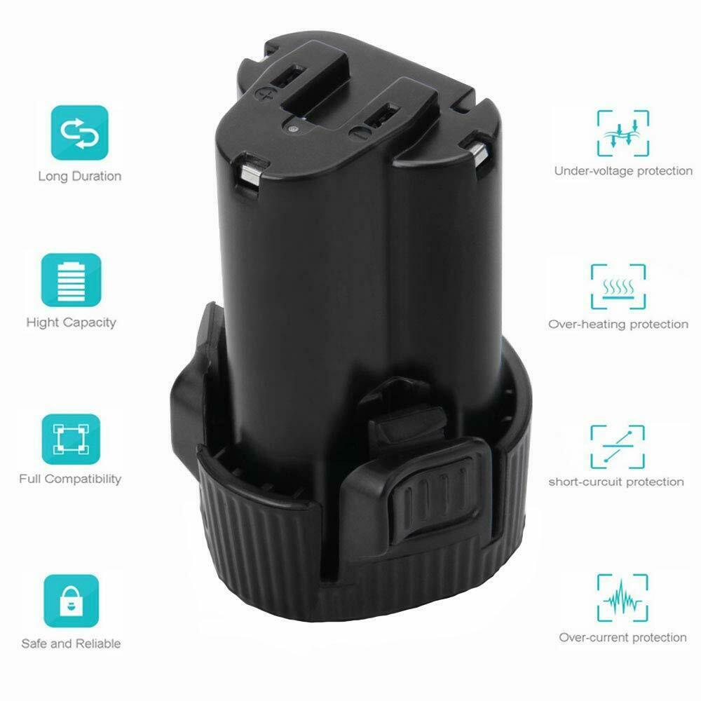 2X For Makita BL1014 4.8Ah Lithium-Ion Battery BL1013 10.8V 195332-9 194550-6