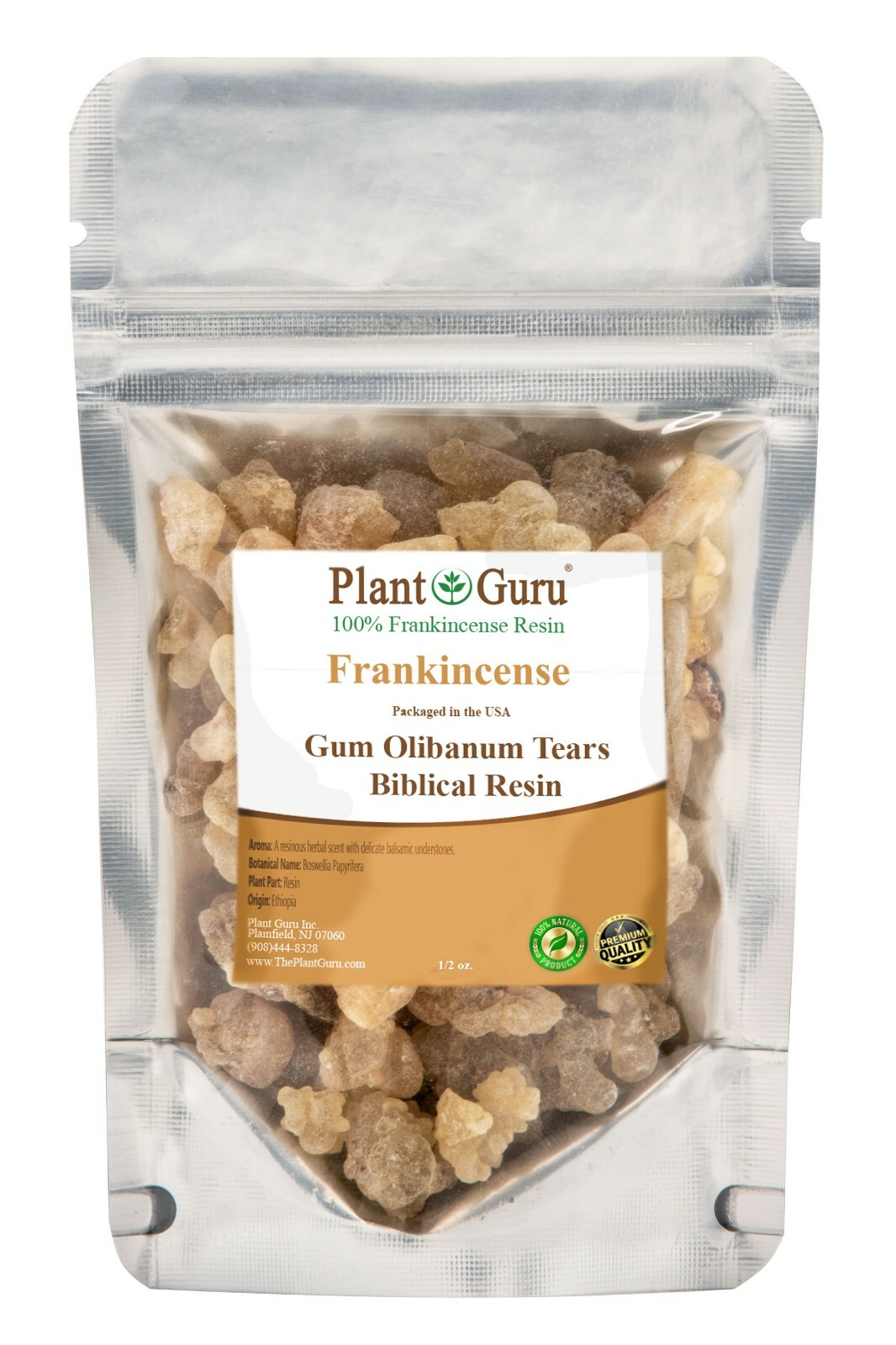 Frankincense Resin Incense TEARS Organic Granular Olibanum For Charcoal Burner
