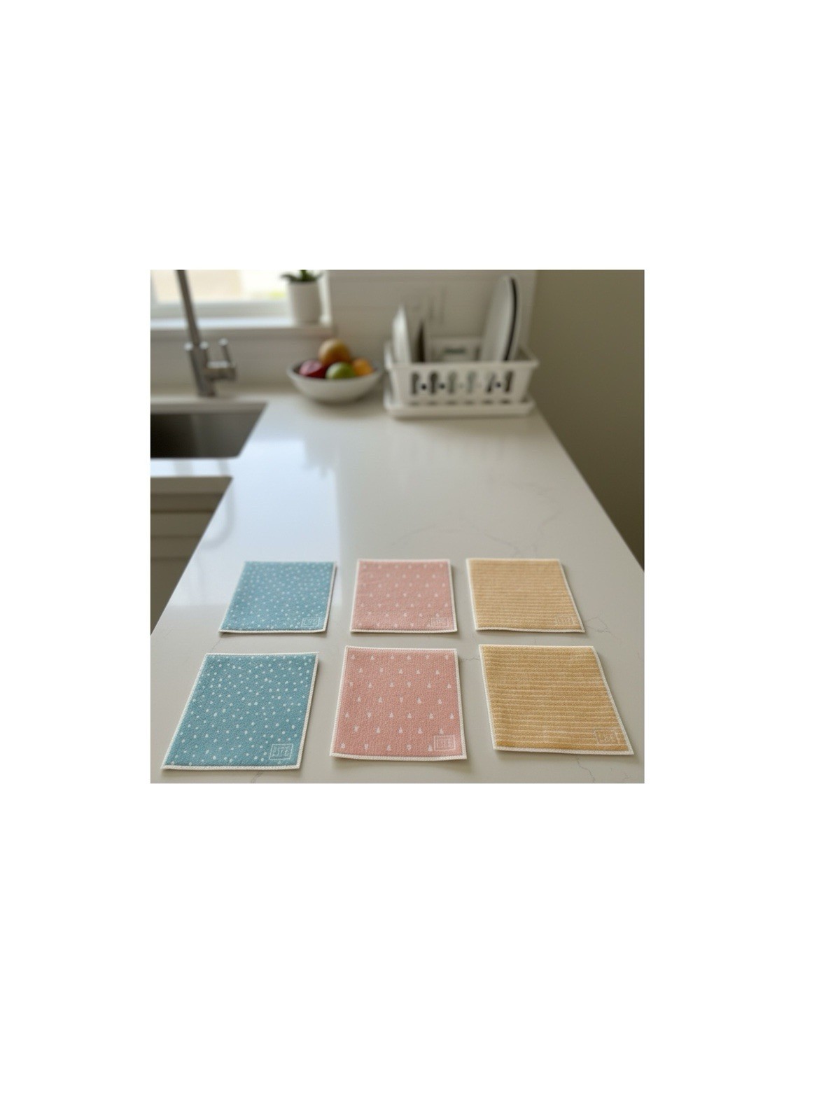 Better Life 12 PC Swedish Multipurpose Dishcloths 150x Reusable (8 X 7″)